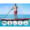 Weisshorn Stand Up Paddle Board, Inflatable SUP Standup Paddles Boards Surfboard Surf Board Paddleboard Island Fishing Kayak Accessories, with Hand Pump Backpack Repair Kit 15cm Thick