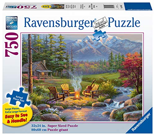 Ravensburger 16445 Ravensburger Riverside Livingroom 750 Pieces Large Format Jigsaw Puzzle Jigsaw Puzzle