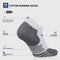 Closemate 6 Pairs Sport Trainer Ankle Socks for Men Low Cut Cotton Cushioned Tab Non-Slip Breathable Athletic Running Socks(6 White, Size L)