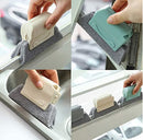 6Pcs Window Cleaning Brushes,Window Groove Cleaning Tool,Window Door Track Groove Corner Gap Cleaning Brush,Window Groove Cleaning Brush,Window or Sliding Door Track Cleaning Brush, Tile Lines Brush