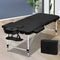 Zenses Massage Table Black 75cm Portable Aluminium, Massages Therapy Bed, Folding Beauty Spa Waxing Tables Headrest 3 Fold Chair Bounes Cover Carry Bag Beds