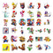 100 Packs Mario Stickers Water Bottles Laptop Phone Motorcycle Computer Guitar Skateboard Hydroflasks Game Super Mario Bros Vinyl Sticker Waterproof Aesthetic Trendy Decals for Teens Girls Adults