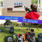 Lehoo Castle Nerf Target, Electronic Shooting Target for Nerf Gun Foam, Digital Target 4 Dart, Nerf Tactical Vest Kit for Boys and Girls