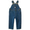 Carhartt boys Jean Denim Bib Overalls, Medium Wash Blue, 2 Years