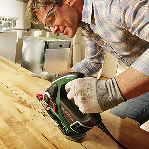 Bosch Home & Garden 500W Electric NanoBlade Saw, Includes Blade and Case, Vibration Free Cuts, Bevel Cuts (AdvancedCut 50)