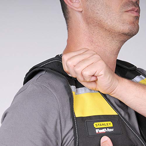 Stanley Fatmax FMST1-71181 Pro Tool Vest, Yellow/Black