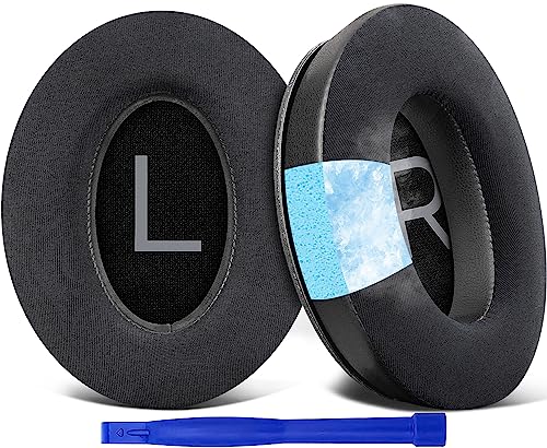 SOULWIT Cooling Gel Ear Pads Cushions Replacement for Bose QuietComfort 45 (QC45)/QuietComfort SE(QC SE) Over-Ear Headphones, Earpads with High-Density Noise Isolation Foam - Black