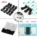 40 PCS Cable Clips Management Holder 3M Strong Adhesive Desk Cord Management Cable Organizer Cord Wire Line Organizer Self-Adhesive (Clear)