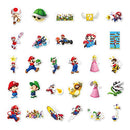 100 Packs Mario Stickers Water Bottles Laptop Phone Motorcycle Computer Guitar Skateboard Hydroflasks Game Super Mario Bros Vinyl Sticker Waterproof Aesthetic Trendy Decals for Teens Girls Adults