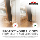 NON SLIP FURNITURE PADS X-PROTECTOR ? PREMIUM 24 pcs 1 1/2” Furniture Pad! Best Furniture Grippers - Rubber Feet - Furniture Floor Protectors for Keep in Place Furniture & Furniture Stoppers