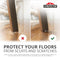 NON SLIP FURNITURE PADS X-PROTECTOR ? PREMIUM 24 pcs 1 1/2” Furniture Pad! Best Furniture Grippers - Rubber Feet - Furniture Floor Protectors for Keep in Place Furniture & Furniture Stoppers