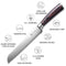 PAUDIN Bread Knife, 8 Inch Bread Slicing Knife, German High Carbon Stainless Steel Serrated Edge Knife with Ergonomic Handle, for Homemade, Crusty Bread