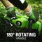Greenworks 24V 22" Cordless Rotating Handle Hedge Trimmer, 1.5Ah USB Battery and Charger Included