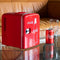 Coca-Cola Classic Portable 6 Can Thermoelectric Mini Fridge Cooler/Warmer, 4 L/4.2 qt, Red, for Home, Dorm, car, Boat, Beverages, Snacks, Skincare, Cosmetics, Medication