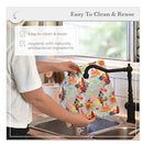 Zenify Earth Beeswax Food Wraps - Set of 3 - Eco Friendly Reusable Food Storage Covers - Australian Owned
