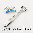 Beauties Factory NEW Foot File Pedicure Callus Rasp with 20 Blades Skin Shaver Corn Cutter Remover Hard Skin Removal