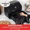 Instant Pot VersaZone Air Fryer comes with XXL Single and Double Air Frying Drawers complete with 8 Smart Programmes - Air Fry, Bake, Roast, Grill, Dehydrate, Reheat - Black, 8.5L