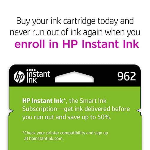 HP 962 Cyan, Magenta, Yellow Ink Cartridges (3 Count -Pack of 1) | Works with HP OfficeJet 9010 Series, HP OfficeJet Pro 9010, 9020 Series | Eligible for Instant Ink | 3YP00AN