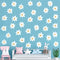 BBTO Daisy Wall Decal Flower Vinyl Wall Decals Daisy Decals Floral Decals Peel and Stick Daisy Stickers for Kids Nursery Wall Art Bedroom Living Room