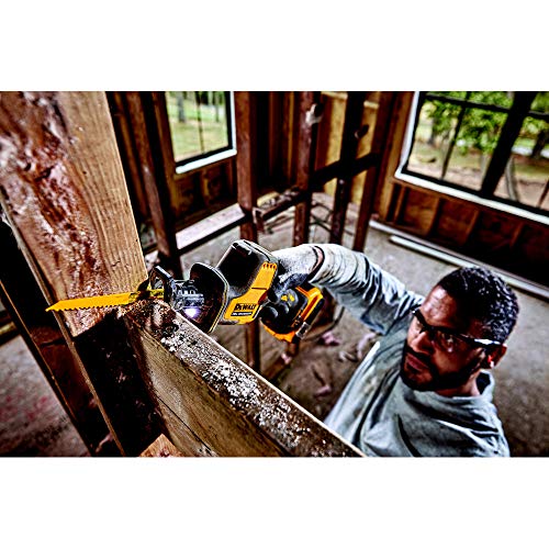 DEWALT ATOMIC 20V MAX* Reciprocating Saw, One-Handed, Cordless, Tool Only (DCS369B)