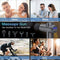 Massage Gun,Massager Muscle Massage Gun 99 Speeds Powerful Percussion Massager, Fascia Gun Muscle Gun with 6 Heads LCD Display, Handheld Muscle Body Massager for Body Pain Recovery