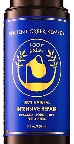 100% Organic Therapy Foot butter Balm treatment to heal, repair, Smooth, soften dry cracked peel callus skin on feet. Natural heels cream Moisturiser for soft and healthy feet care for men and women