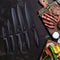 RAXCO Knife Set,10-in-1 Knife Sets for Kitchen with Block,Kitchen Knife Set with Small Knife Block & Sharpener, Knives Set for Kitchen Perfect for Small Kitchen