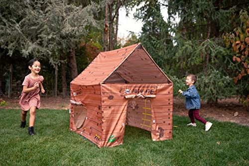 Pacific Play Tents Kids Club House Tent Playhouse for Indoor/Outdoor Fun - 50" x 40" x 50"