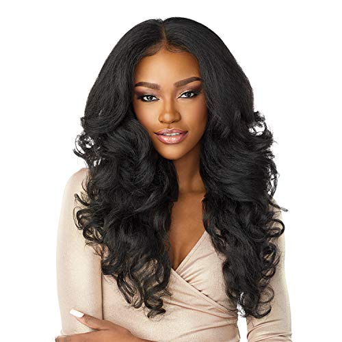 Synthetic Cloud9 What Lace Wig - LATISHA (1B Off Black)