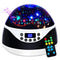 Night Light with Music & Timer, MOKOQI Star Light Projector - Sound Machine for Baby Sleeping, Birthday Gifts for Girls Boys 1-6-12, Remote Control Projection Lamp Invited Colour Starry Sky to Home
