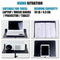 GLEAM Sheet Music Stand - 5 in1 Desktop Book Stand Metal with Carrying Bag Folder and Clamp