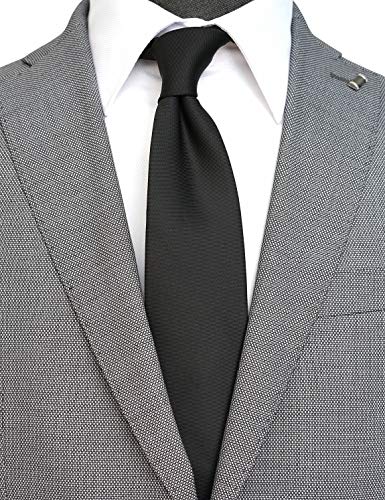 ZENXUS Extra Long Ties for Men Big and Tall, 63 or 70 inch Long Neckties 4-Pack, Black/Burgundy/Navy/Gray, XX-Large