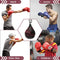 Qinqi Water Punching Bag, 75LB Uppercut Filled Boxing Bag 15Inch Heavy More of A Realistic Feel Nice for Kids and Adults Training Combos with Hooks Uppercuts, Red