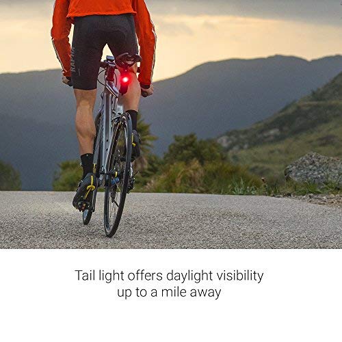 Garmin Edge 530 Cycling GPS with Varia Bike Radar Tail Light and Signature Series Resistance Band