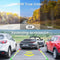 Dash Cam Front and Rear,GKU 1080P Full HD Dual Car Camera,170° Wide Angle Backup Dash Camera for Cars,Super Night Vision,Car Dash Cam with Parking Monitor,Motion Detection,Loop Recording