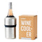 Huski Wine Cooler | Premium Iceless Wine Chiller | Keeps Wine Cold up to 6 Hours | Award Winning Design | New Wine Accessory | Fits Some Champagne Bottles | Perfect Gift for Wine Lovers (Stainless)