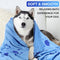 6 Pcs Dog Towel Absorbent Pet Bath Towel, Dog Drying Towel Dog Beach Towel Microfiber Drying Towels for Small Medium Large Cat Dog Shower and Bath Supplies