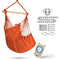 Hammock Sky XXL Hammock Chair Swing - Perfect for Patio, Porch, Bedroom, Backyard, Indoor & Outdoor - Includes Hanging Hardware + Portable Cup Holder (Peach Echo)