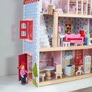 KidKraft Chelsea Cottage Wooden Dolls House with Furniture and Accessories Included, Play Set for Miniature Dolls, Dollhouse for Mini Dolls, Kids' Toys, 65054