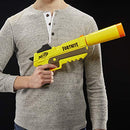 Nerf Fortnite - SP-L Blaster - Yellow with Detachable Barrel and 6 Official Fortnite Elite Darts - Epic Games Fortnite - Toys for Kids - E6717 - Ages 8+