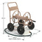Liberty Garden 870-M1-2 Industrial 4-Wheel Garden Hose Reel Cart, Holds 300-Feet of 5/8-Inch Hose - Tan