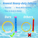 ZCOINS 30pcs Diving Pool Toys Underwater Swimming Pool Game Kit Diving Rings, Diving Sticks, Diving Fish, Diving Sharks, Diving Seaweeds, and Diving Gems Under Water Games