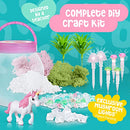 Light Up Unicorn Terrarium Kit for Kids - Unicorns Gifts for Girls - Birthday Unicorn Toys, Arts & Crafts Kits, STEM, Garden Activities, Girl Gifts For 5 Year Old Girl & Ages 6 7 8-10