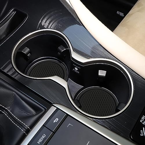 Lismore Heaven Car Cup Holder Coaster 4PCS Universal Non-Slip Cup Holders, Car Interior Accessories, Black