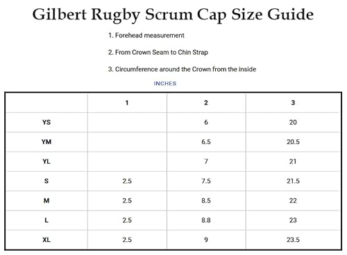 Gilbert Black/Silver Falcon 200 Rugby Scrum Cap (X-Large)