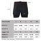 Lixada Men's 2-in-1 Running Shorts Quick Drying Breathable Active Training Exercise Jogging Cycling Shorts, Black, Large