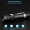 Led Torch Rechargeable 10000 Lumens, Tactical Torch with 5 Modes-Flashlight Waterproof Focus Zoomable Handheld Torches- Led Torch High Lumes Camping & Hiking Light