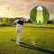 Zicojia Golf Simulator Tees,18 Pcs Indoor Golf Mat Tees Plastic Practice,Tall + Short