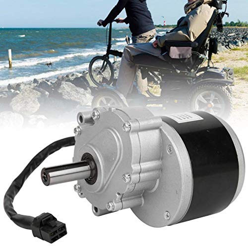 Brush Motor, Wear Resistant Electric Wheelchairs Brush Motor, Professional 75r/min 24V250W MY1016z for Unite Electric Wheelchairs Accessory Electric Scooter