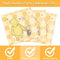 AURORAPARTY 1220pcs Classic Winnie Bear Baby Shower or Birthday Party Supplies Pooh Baby Shower Plates Napkins Cups Gender Neutral Birthday Decoration Tableware Set Serves 24